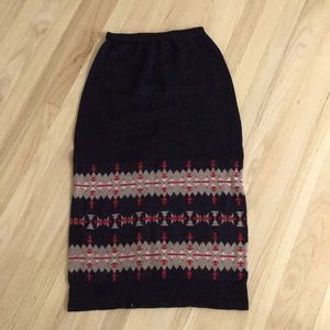 Pendleton maxi skirt